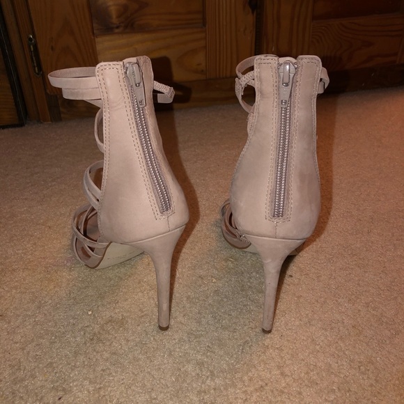 Steve Madden Blush Strappy Heels - Picture 4 of 5